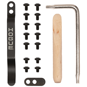 Hogue Deka Folder Black Torx Screw: BK-HO24280