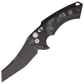 Hogue X5 Button Lock  Wharncliffe: BK-HO34569