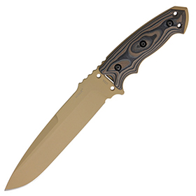 Hogue EX-F01 Fixed Blade Tan: BK-HO35153