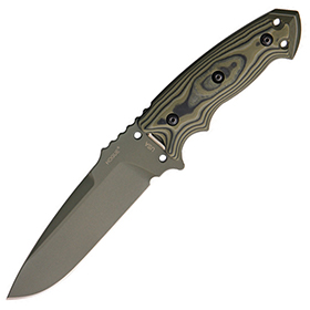 Hogue EX-F01 Fixed Blade Green: BK-HO35171