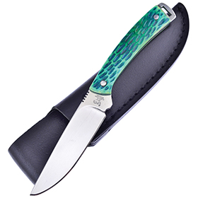 Hen & Rooster Small Hunter Green Bone: BK-HR5019AGB