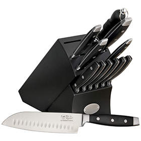 Hen & Rooster 13 Piece Kitchen Knife Set: BK-HRI028