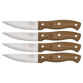 Hen & Rooster Four Piece Jumbo Steak Set: BK-HRI030