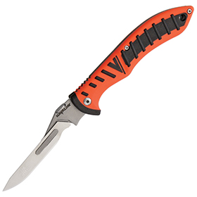 Havalon Forge Linerlock Orange: BK-HV60ARHO