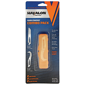 Havalon Gut Hook Saw Blade Combo: BK-HVGHSBC2