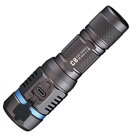 JETBeam C8 Pro Outdoor Flashlight: BK-JETC8P