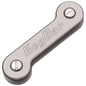 KeyBar KeyBar Aluminum Silver: BK-KBR203