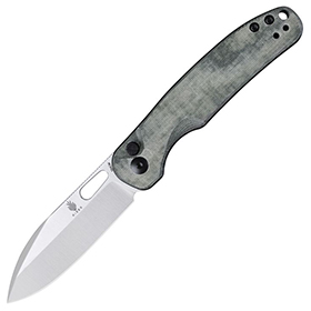 Kizer Cutlery HIC-CUP Button Lock: BK-KIV3606C1