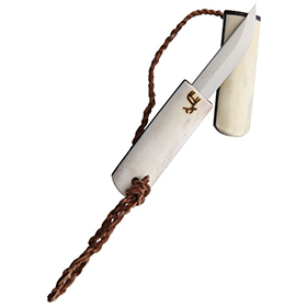 Kellam Pocket Fixed Blade Reindeer: BK-KLATPL60R