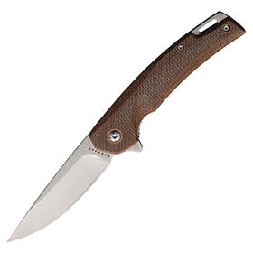 Komoran Linerlock Brown Linen: BK-KO038