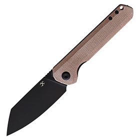 Kansept Knives Bulldozer Framelock Micarta: BK-KT1028A1