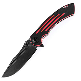 Kansept Knives Pretatout Linerlock Black/Red: BK-KT1032A1