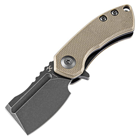 Kansept Knives Mini Korvid Linerlock Tan: BK-KT3030A2