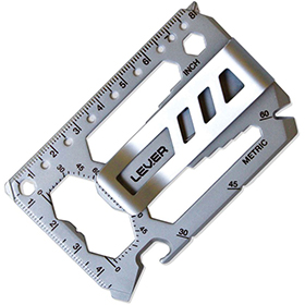 Lever Gear Toolcard Pro with Money Clip: BK-LGL1001R