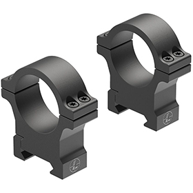 Leupold Open Range Cross Slot Rings: BK-LP180948