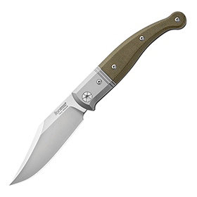 LionSTEEL Gitano Slip Joint Green: BK-LSTGT01CVG