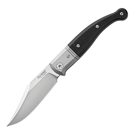 LionSTEEL Gitano Slip Joint Black G10: BK-LSTGT01GBK