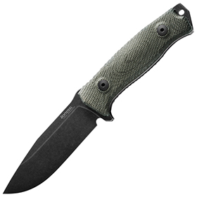 LionSTEEL M5 Fixed Blade Green Micarta: BK-LSTM5BCVG