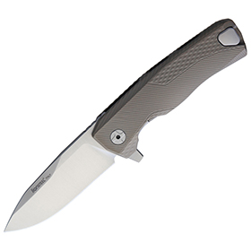 LionSTEEL ROK Titanium Linerlock Bronze: BK-LSTROKB