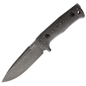 LionSTEEL T5 Fixed Blade Black: BK-LSTT5BMI