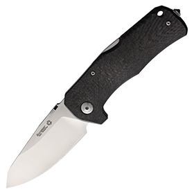 LionSTEEL TM1 Lockback CF: BK-LSTTM1CS