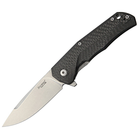 LionSTEEL TRE Titanium Framelock CF: BK-LSTTREFC