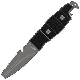 Gear Aid AKUA Paddle/Dive Knife Black: BK-MCN62060