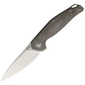 MKM-Maniago Knife Makers Goccia Linerlock Micarta: BK-MKMGCGC