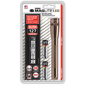 Mag-Lite Mini Maglite LED 2AA Copper: BK-ML53596