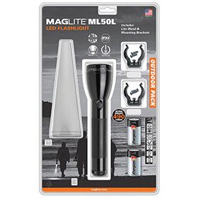 Mag-Lite ML50L LED Flashlight Outdoor: BK-ML81465