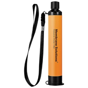 Membrane Solutions Water Filter Straw Orange: BK-MSLOESF017