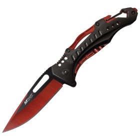 MTech Linerlock A/O Red: BK-MTA705G2RD