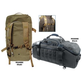 Maxpedition Dopple Duffel Adventure Bag: BK-MX608B