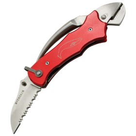 Myerchin Sailors Tool Linerlock Red: BK-MYP300RD