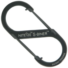 Nite Ize S-Biner No3 Black: BK-N00738