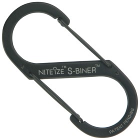 Nite Ize S-Biner No4 Black: BK-N00739