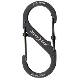 Nite Ize S-Biner SlideLock No4 Black: BK-N02671