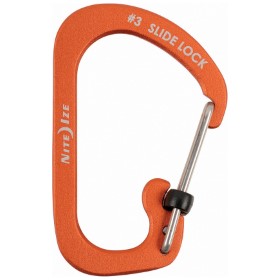 Nite Ize Carabiner SlideLock No3 Orange: BK-N04041