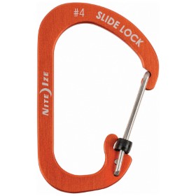 Nite Ize Carabiner SlideLock No4 Orange: BK-N04045