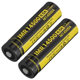 Nitecore IMR 14500 Li-ion Battery 2-Pk: BK-NCNI14500A