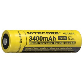 Nitecore Rechargable 18650 Battery 3400: BK-NCNL1834