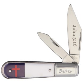 Novelty Cutlery Christian Flag Barlow: BK-NV284