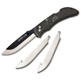 Outdoor Edge Onyx Lite Lockback Black: BK-OEOX30