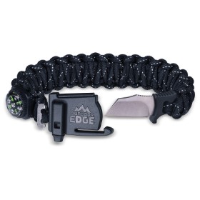 Outdoor Edge ParaSpark Bracelet Black Med: BK-OEPSK80C