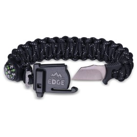 Outdoor Edge ParaSpark Bracelet Black Large: BK-OEPSK90C