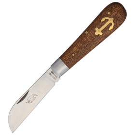 OTTER-Messer Small Anchor Knife Sapeli Wood: BK-OTT174R