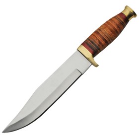 Pakistan Bowie Stacked Leather: BK-PA3385