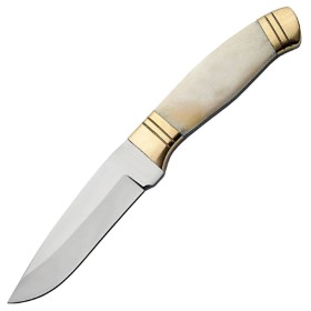 Rite Edge Skinner Bone with Sheath: BK-PA8002