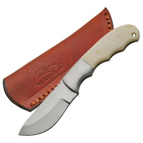 Rite Edge Fixed Blade White Bone: BK-PA8015