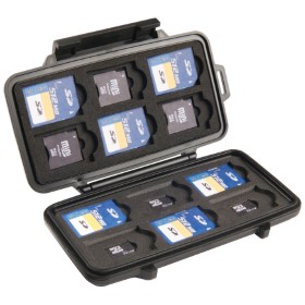 Pelican Memory Card Case: BK-PL0915